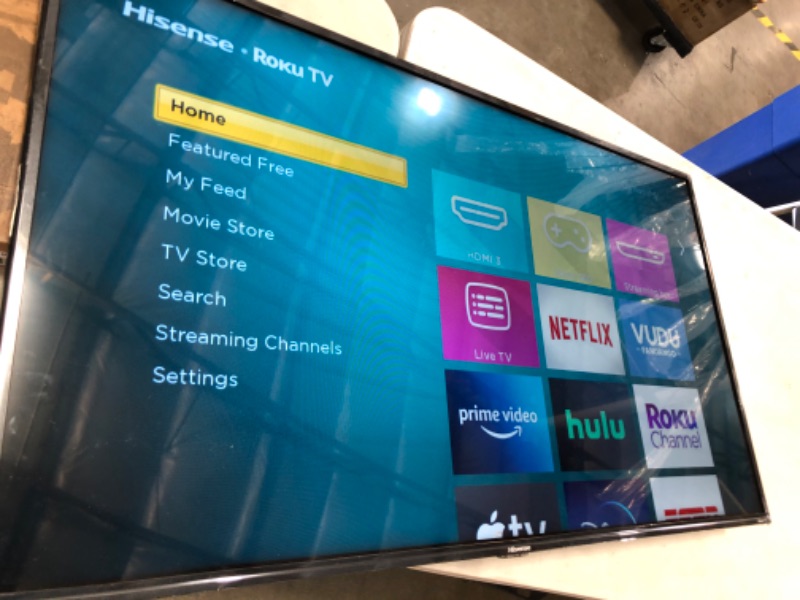 Photo 2 of Hisense 43" Class 2K FHD LED Roku Smart TV H4030F Series 43H4030F1