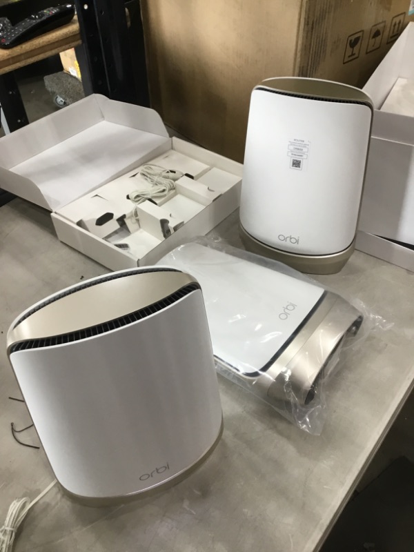 Photo 2 of ***LIKE NEW***
NETGEAR Orbi RBKE963 Wi-Fi 6 IEEE 802.11ax Ethernet Wireless Router
