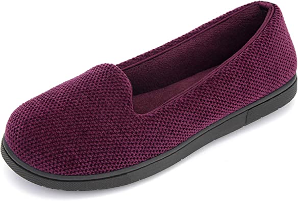 Photo 1 of RockDove Women's Chenille Lightweight Closed Back Slipper, US Size 10