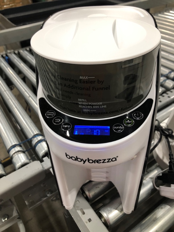 Photo 2 of New and Improved Baby Brezza Formula Pro Advanced Formula Dispenser Machine - Automatically Mix a Warm Formula Bottle Instantly - Easily Make Bottle with Automatic Powder Blending
