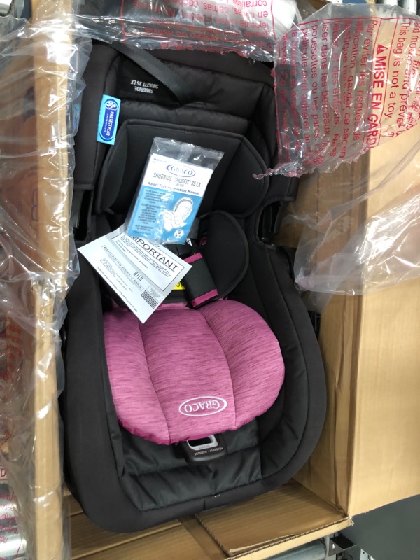 Photo 2 of Graco SnugFit 35 LX Infant Car Seat | Baby Car Seat with Anti Rebound Bar, Joslyn
