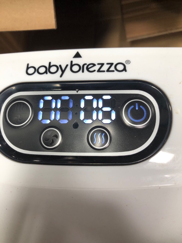 Photo 4 of Baby Brezza Sterilizer & Dryer Advanced, Effective Steam Sterilization, HEPA Filter, Dries 33% Faster, Highest Capacity, Holds 8 Bottles & 2 Pump Part
