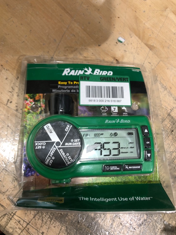 Photo 2 of Minuterie Électronique Rain Bird Pour Extrémité De Boyau 1ZEHTMR - Rona
