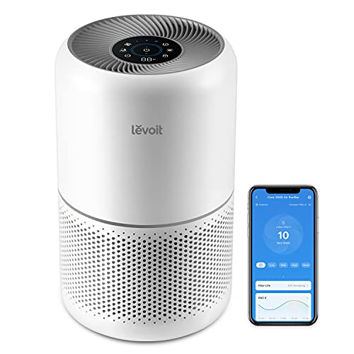 Photo 1 of LEVOIT Air Purifier for Home Bedroom, H13 True HEPA Filter for Dust, Allergies, Pets, Smoke, Smart Wifi, Alexa, Google Control, Air Cleaners for Large
