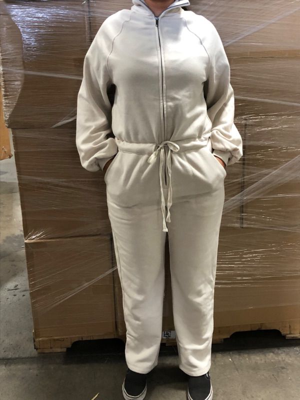 Photo 1 of PACK OF TWO- Women's Long Sleeve Fleece Jumpsuit - Universal Thread™- SIZE X-LARGE 
