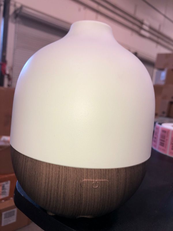 Photo 2 of 300ml Woodgrain Oil Diffuser White/Brown - Project 62™
