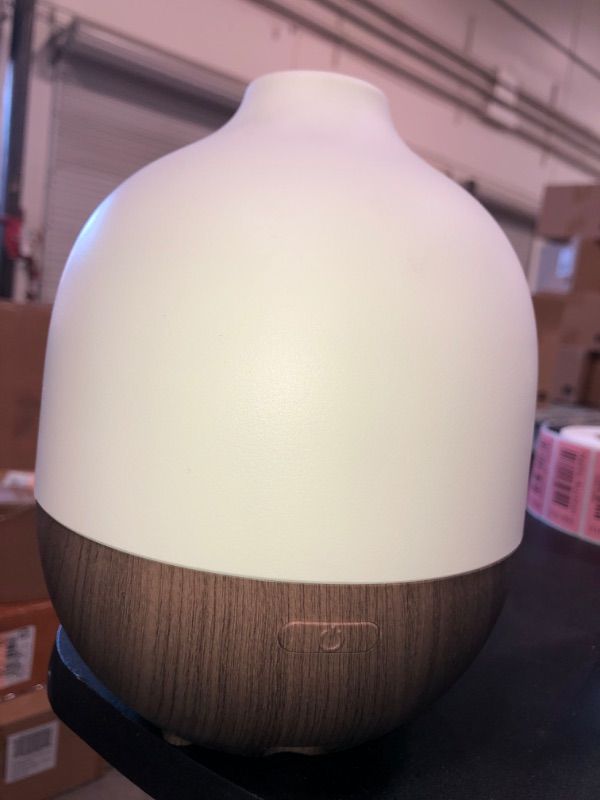 Photo 1 of 300ml Woodgrain Oil Diffuser White/Brown - Project 62™
