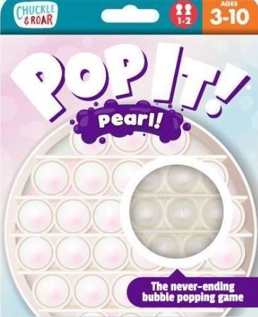 Photo 1 of 24 different colored pop-its
Chuckle & Roar Pop It! Fidget and Sensory Game - Pearl

