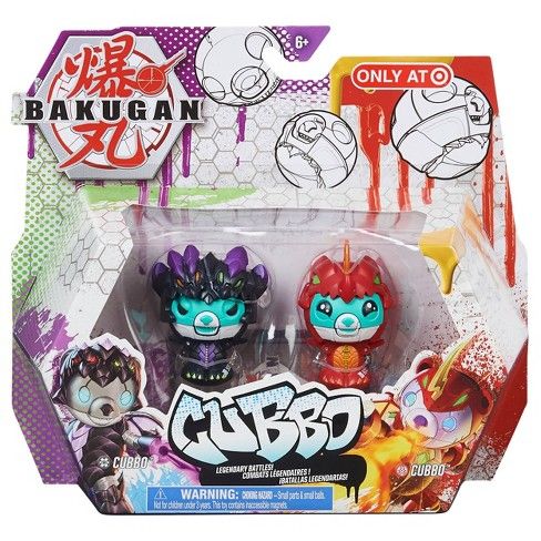 Photo 1 of Bakugan Legendary Battles 2Pack Cubbo Edition, pack of 8

