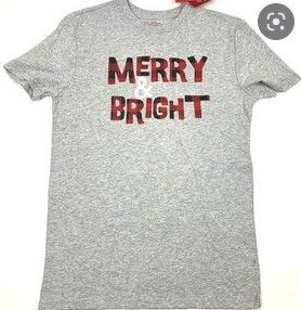 Photo 1 of Large Grey Wondershop Merry and Bright Shirt, pack of 3