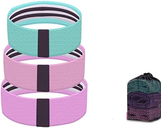 Photo 1 of ** SETS OF 3 **
EZTECHO Booty Bands, Set of 3 Resistance Bands for Legs and Butt, Exercise Bands Set Booty Band Hip Bands Wide Workout Bands Sports Fitness Bands Resistance Loops Band Anti Slip Elastic
Color: Pink, Teal, Purple

