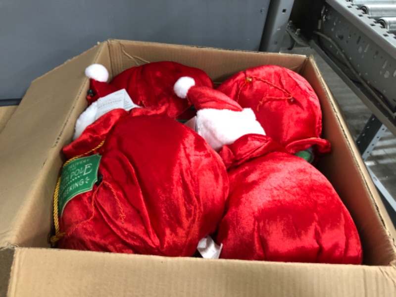 Photo 3 of ** SETS OF 4 **
Santa & His Toy Bag Decorative Figurine - Wondershop™
