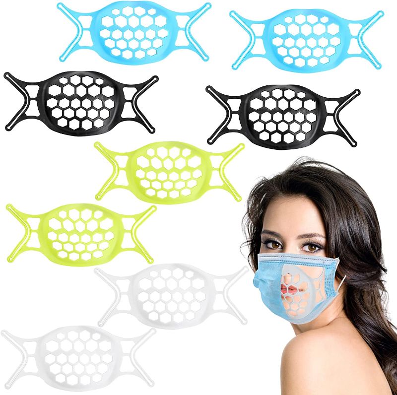 Photo 1 of 100 PCS Upgraded Mask Bracket for Exercise Running, 3D Internal Support,Mask Breathe Cup