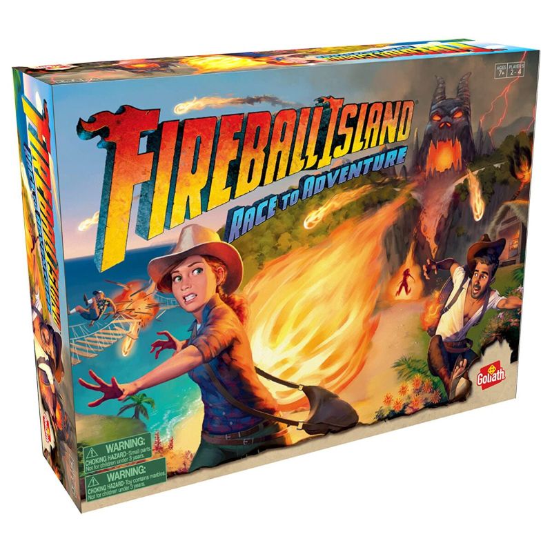 Photo 1 of 3ct  Fireball Island Race to Adventure Board Game