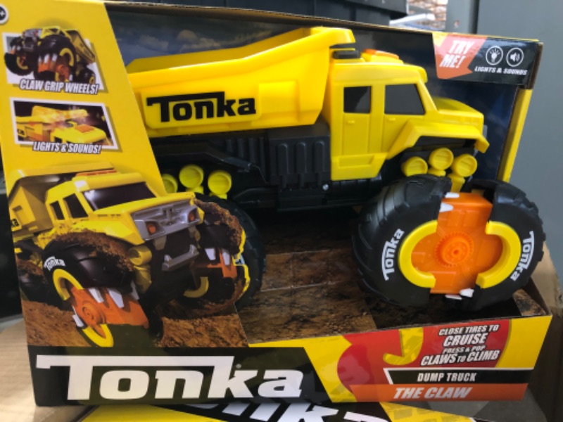 Photo 2 of 2ct  Tonka The CLAW Lights & Sounds Dump Truck