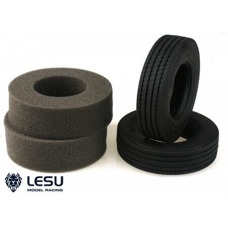 Photo 1 of ** SETS OF 5 **
S-1215 LESU 1 14 Scale Tamiya Truck Lorry Accessories 22mm on Road Tyres (pair)