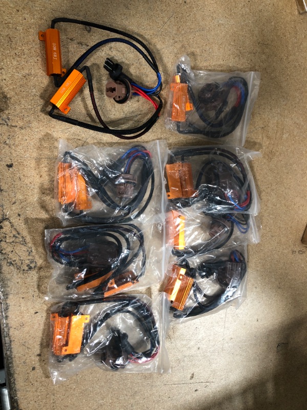 Photo 2 of ** SETS OF 8 **
LED HEADLIGHT HARNESS WITH 50W 6RJ TRANSFORMER