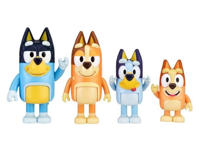 Photo 1 of ** SETS OF 4 **
3 OF Bluey & Family New Expressions 4pk AND 1 OF Bluey Friends Figures - 4pk



