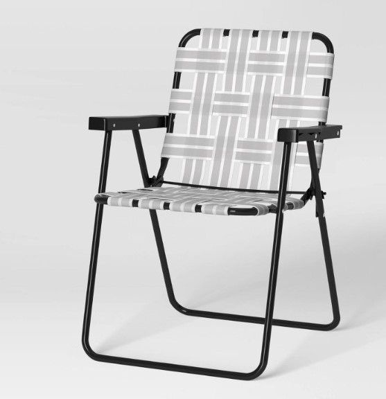 Photo 1 of ** SETS OF 4 **
Web Strap Patio Chair - Room Essentials™
Dimensions (Overall): 31.1 Inches (H) x 22.5 Inches (W) x 21.85 Inches (D)
