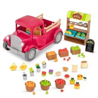 Photo 1 of 2ct Li'l Woodzeez Farmer's Market Truck Playset