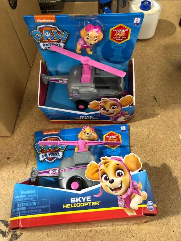 Photo 2 of PAW Patrol Helicopter Vehicle - Skye PACKS OF 2 