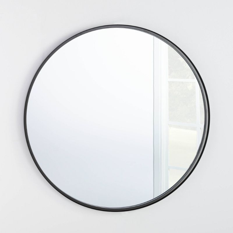 Photo 1 of 34" Round Decorative Wall Mirror - Threshold™ designed with Studio McGee

