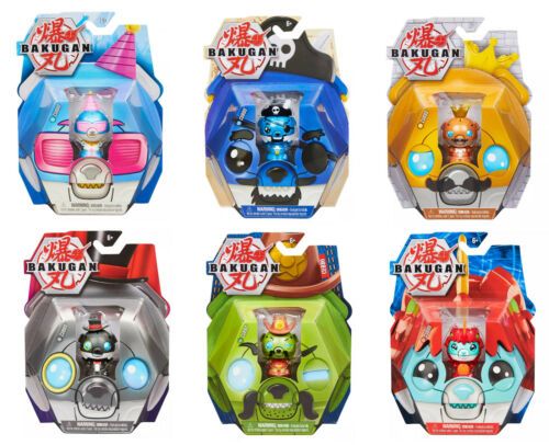 Photo 1 of 8CT BAKUGAN CUBBO SET 6 VARIANTS PIRATE MAGICIAN DRAGONOID PARTY SHERIFF