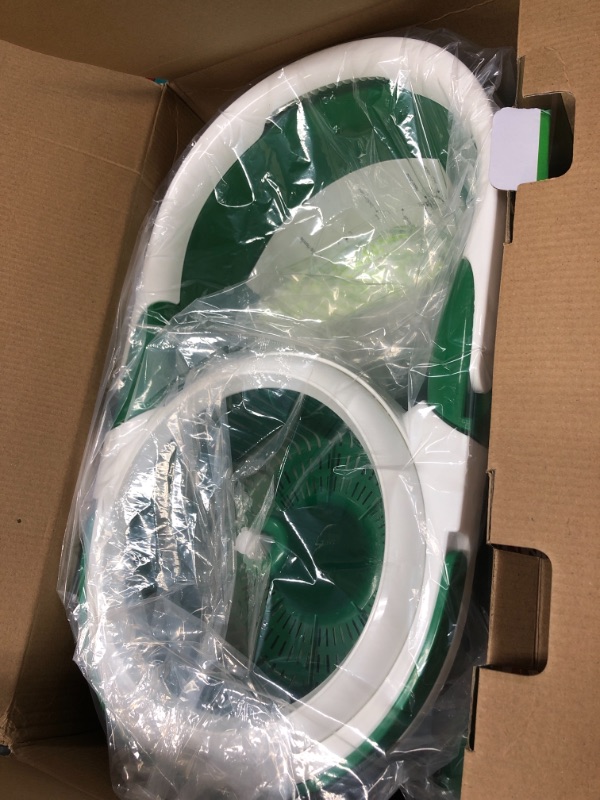 Photo 2 of Libman Mop and Bucket Spin, Green/White