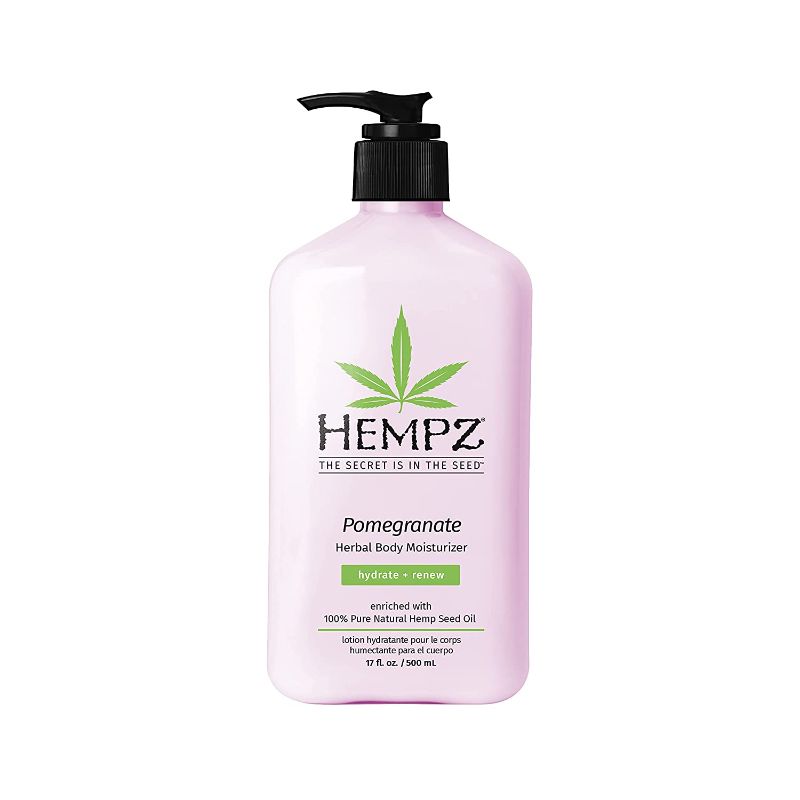Photo 1 of Hempz Pomegranate Herbal Body Moisturizer 17 oz. - Paraben-Free Lotion and Moisturizing Cream for All Skin Types, Anti-Aging Hemp Skin Care Products for Women and Men - Hydrating Gluten-Free Lotions