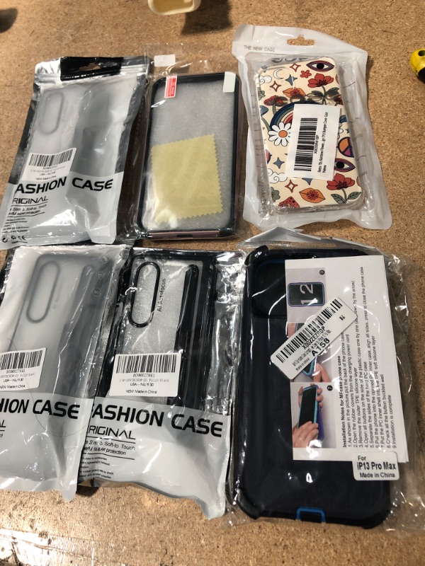 Photo 1 of 6 PACK**MISCELLANEOUS ASSORTED PACK OF PHONE CASES