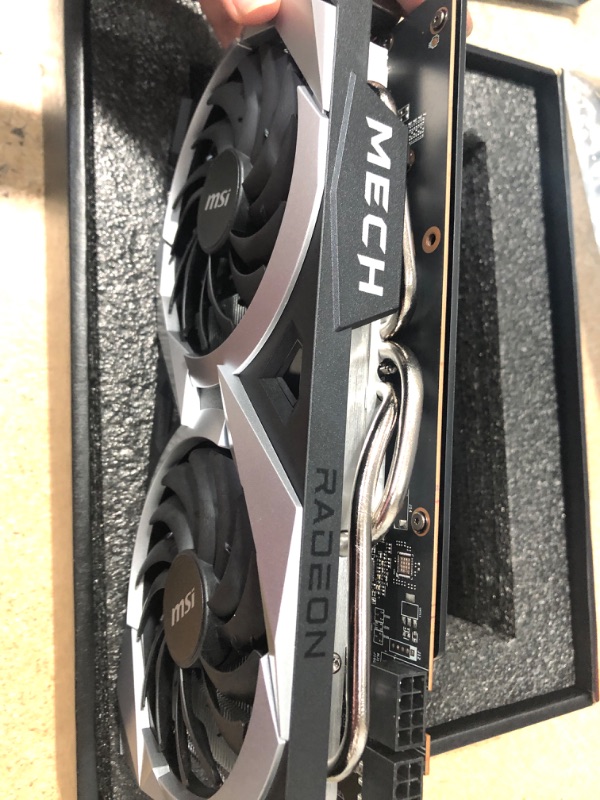 Photo 5 of MSI Gaming Radeon RX 6700 XT 192-bit 12GB GDDR6 DP/HDMI Dual Torx 3.0 Fans FreeSync DirectX 12 VR Ready OC Graphics Card (RX 6700 XT MECH 2X 12G OC)
