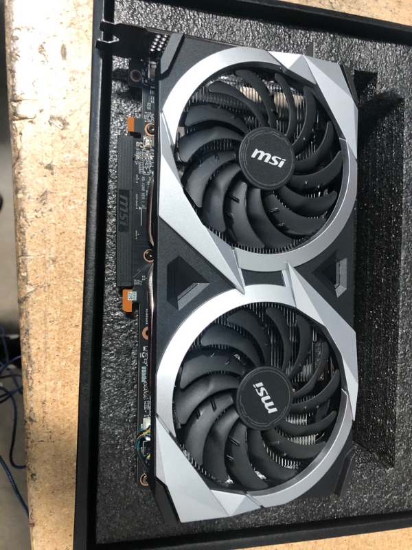 Photo 2 of MSI Gaming Radeon RX 6700 XT 192-bit 12GB GDDR6 DP/HDMI Dual Torx 3.0 Fans FreeSync DirectX 12 VR Ready OC Graphics Card (RX 6700 XT MECH 2X 12G OC)
