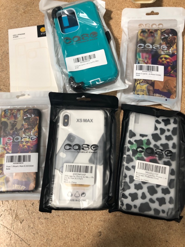 Photo 1 of MISCELLANEOUS PACK OF PHONE CASES 6 PACK**