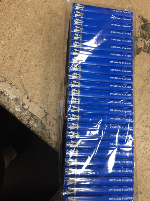 Photo 1 of 05/2023***Trident Original Flavor Sugar Free Gum, 14 Pieces (Pack of 24) (336 Total Pieces) no refund 
