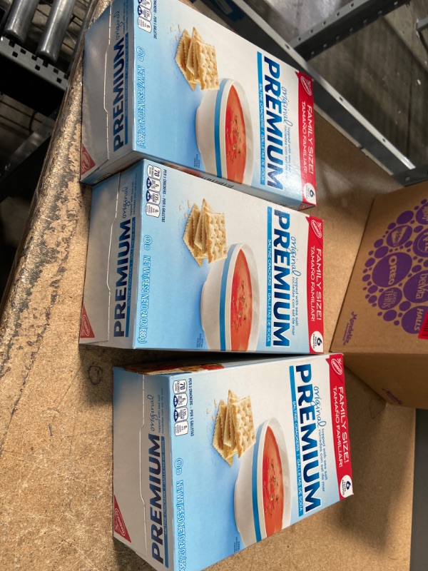 Photo 2 of *EXPIRED 06/04/2022*-
3 OF-Original Premium Saltine Crackers, Family Size, 24 oz
