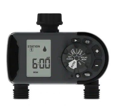 Photo 1 of 2-Outlet Hose Faucet Timer
