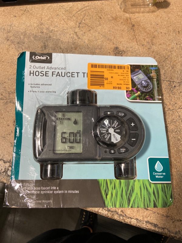 Photo 2 of 2-Outlet Hose Faucet Timer
