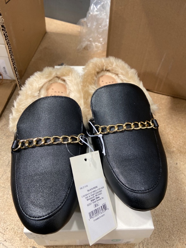 Photo 2 of Women's Rebe Faux Fur Mules - a New Day™-SIZE: 8.5
