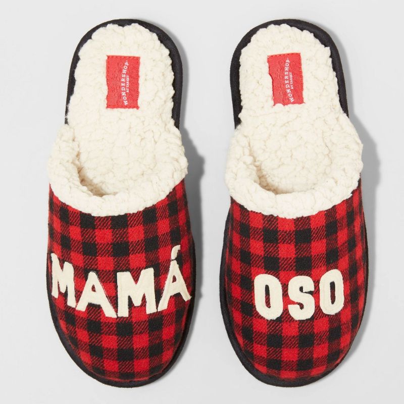 Photo 1 of 6 OF- Women's Family Sleep Mama Oso Slippers - Wondershop™-XL 11/12
