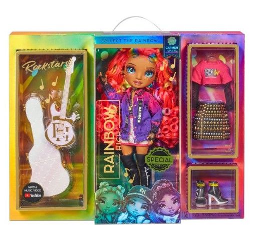 Photo 1 of Rainbow High Rockstar Carmen Major Fashion Doll

