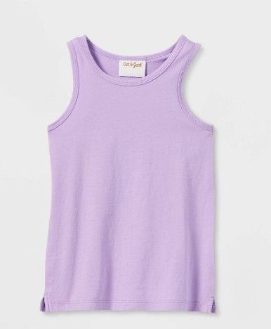 Photo 1 of PACK OF 12- Toddler Tank Top - Cat & Jack™ Light Purple- SIZE 3T 