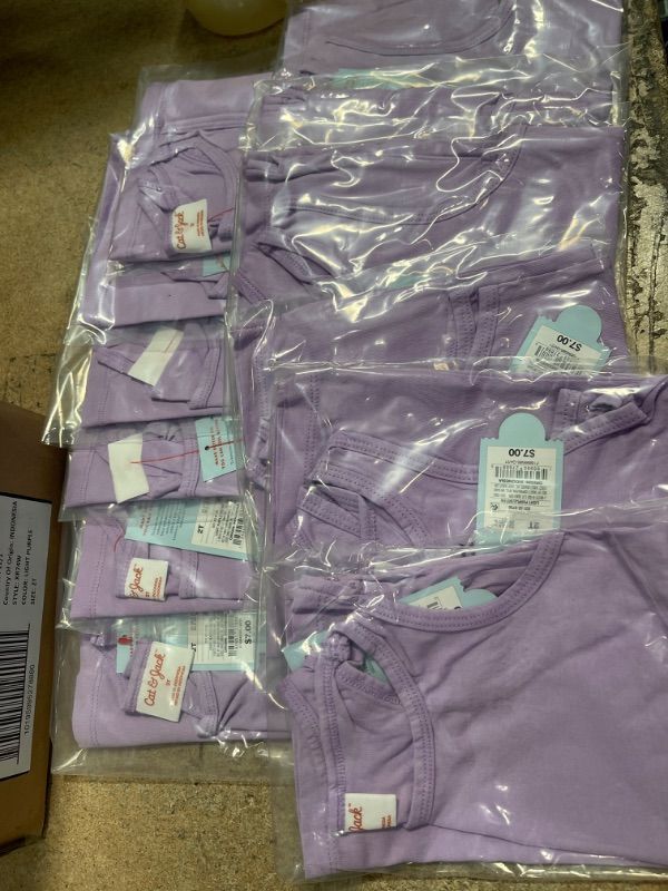 Photo 1 of PACK OF 12-Toddler Tank Top - Cat & Jack™ Light Purple- SIZE 4T 
