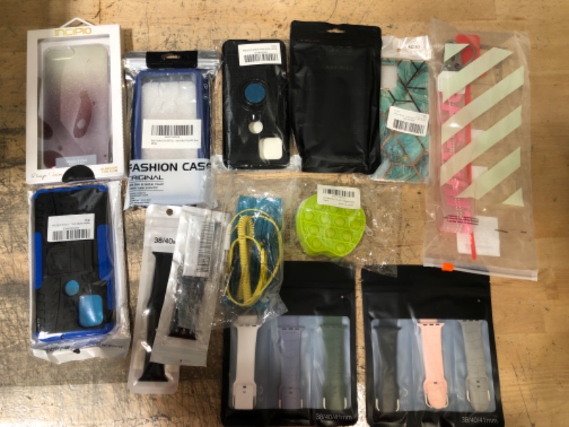 Photo 1 of BUNDLE OF ASSORTED PHONE CASES AND ACCESSORIES  ***NO REFUNDS***
PACK OF 14