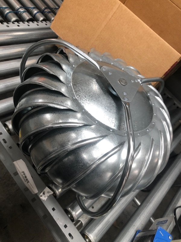 Photo 2 of 
Master Flow
12 in. Galvanized Externally Braced Replacement Turbine Head