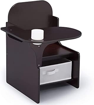 Photo 1 of Delta Children MySize Chair Desk with Storage Bin - Greenguard Gold Certified, Dark Chocolate