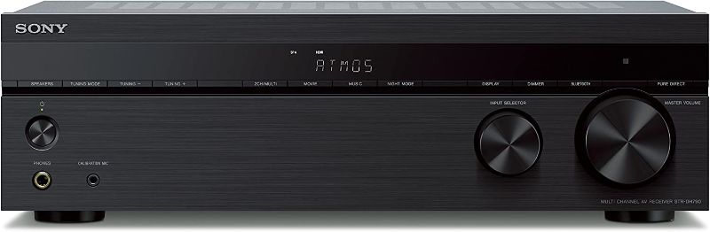 Photo 1 of Sony STR-DH790 7.2-ch Surround Sound Home Theater AV Receiver: 4K HDR, Dolby Atmos & Bluetooth Black