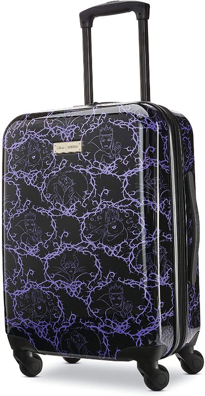 Photo 1 of American Tourister Disney Hardside Luggage with Spinner Wheels, Villains, Carry-On 21-Inch