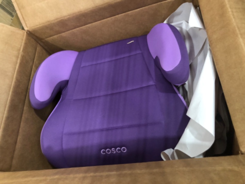 Photo 2 of Cosco Topside Booster Car Seat - Easy to Move, Lightweight Design (Grape)
