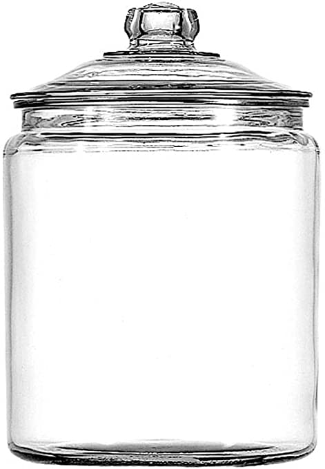 Photo 1 of Anchor Hocking 1 Gallon Heritage Hill Glass Jar with Lid 