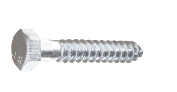 Photo 1 of 
Everbilt
1/2 in. x 3 in. Hex Zinc Plated Lag Screw (25-Pack)